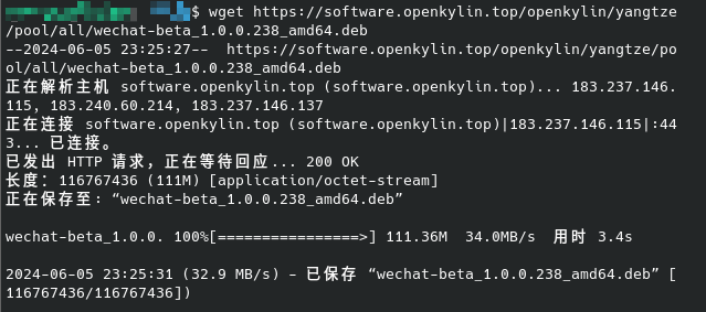 debian wechat